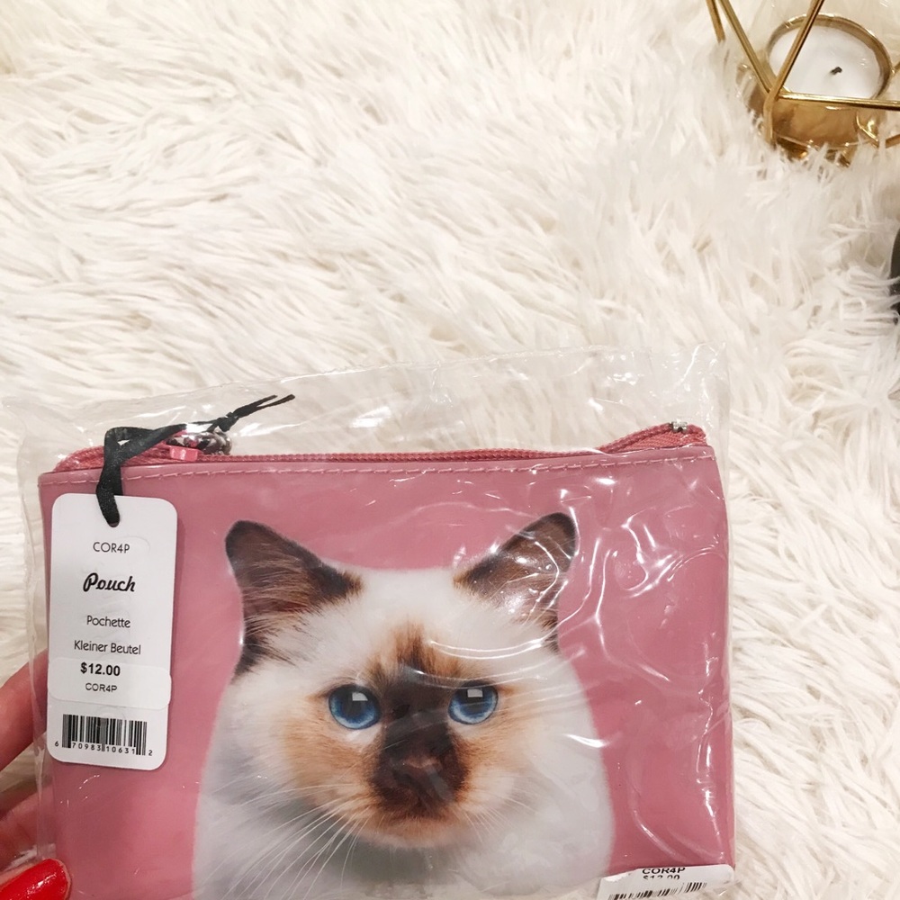Brand new unopened Catseye London - Zip Pouch 💋